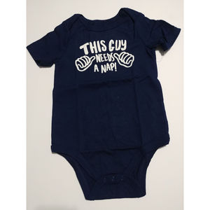 This guy needs a nap onesie 24m